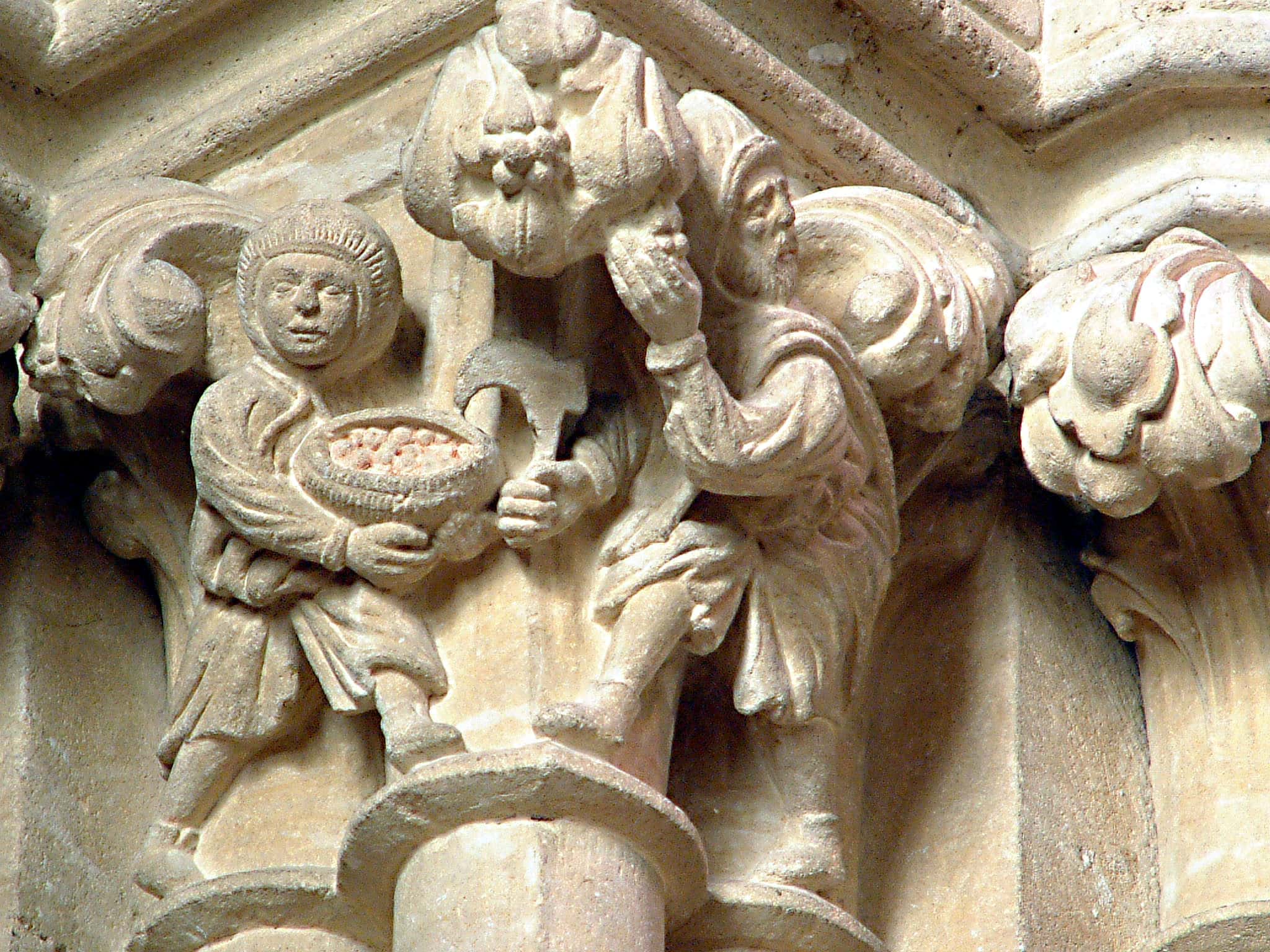 Stories in Stone - grape thieves