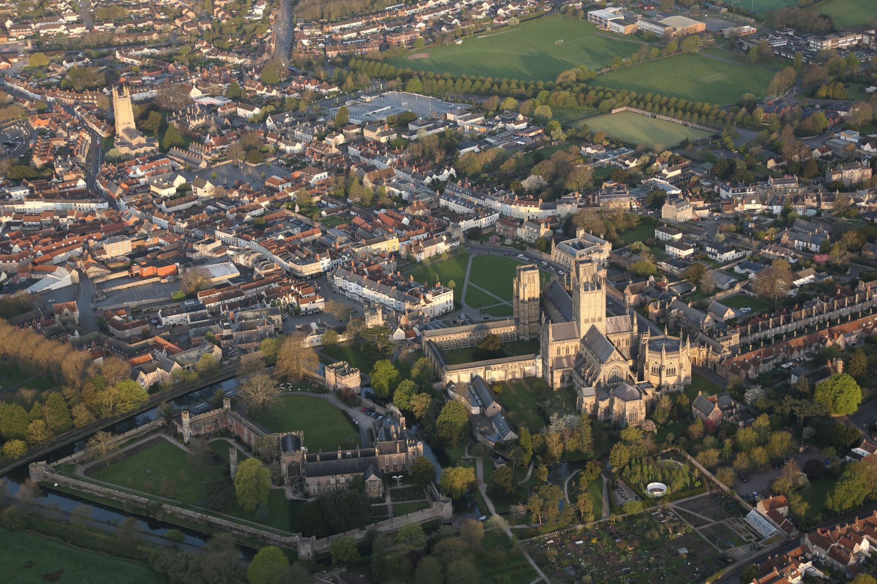 The Cathedral from above