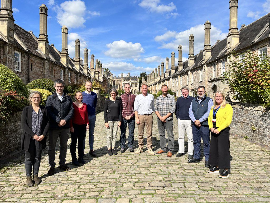The Vicars' Close project team, October 2022