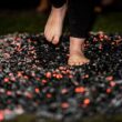 Firewalk on Cathedral Green for SWEDA